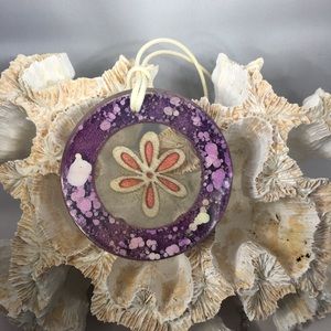 Resin and Quilling Art necklace